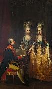 Joseph Haunzinger Portrait of Emperor Joseph II oil painting artist